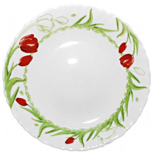 

Тарелка S&T Тюльпан мелкая 19 см 30030