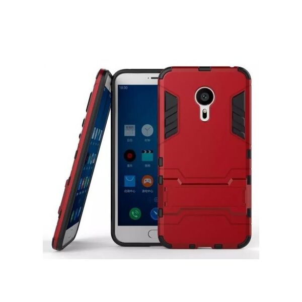 

Ударопрочный чехол-подставка Transformer для Meizu M3 (Красный / Dante Red) (100034003)