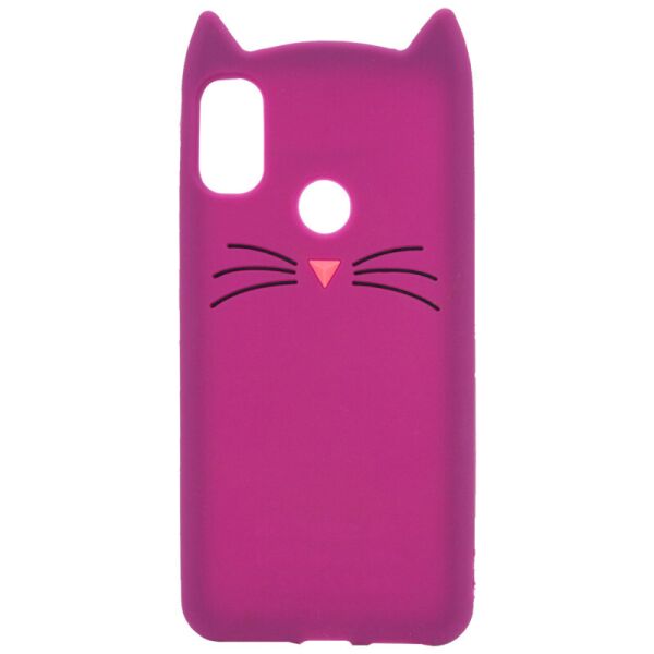 

Силиконовая накладка 3D Cat для Xiaomi Redmi Note 5 Pro (Фиолетовый) (100010043)