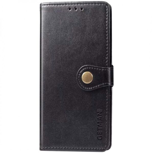 

Кожаный чехол книжка GETMAN Gallant (PU) для Samsung Galaxy A01 (Черный) (895448)