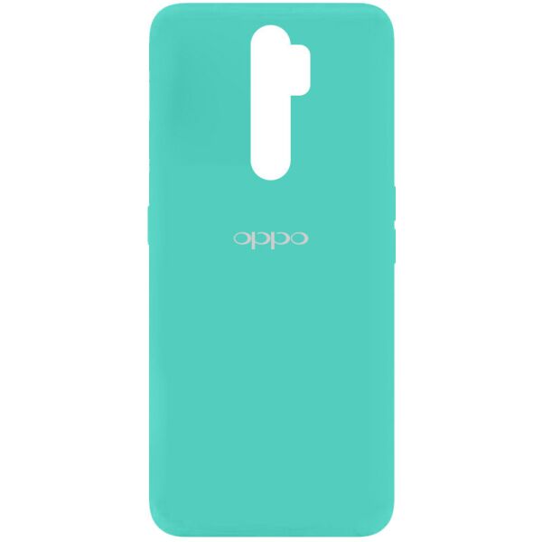 

Чехол Silicone Cover My Color Full Protective (A) для Oppo A5 (2020) (Бирюзовый / Ocean Blue) (100051433)