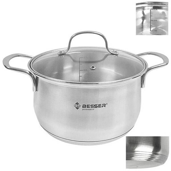 

Кастрюля Besser Eterna 2,6 л 10275