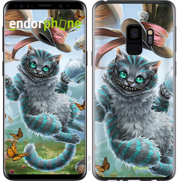 

Чехол на Samsung Galaxy S9 Чеширский кот 2 3993u-1355, Силикон