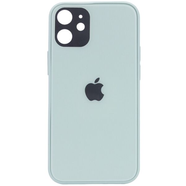 

TPU+Glass чехол GLOSSY Logo Full camera для Apple iPhone 12 mini (5.4") (Мятный) (1093884)