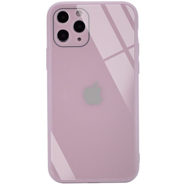 

TPU+Glass чехол GLOSSY Logo Full camera (opp) для Apple iPhone 11 Pro (5.8") (Розовый / Pink Sand) (1097169)