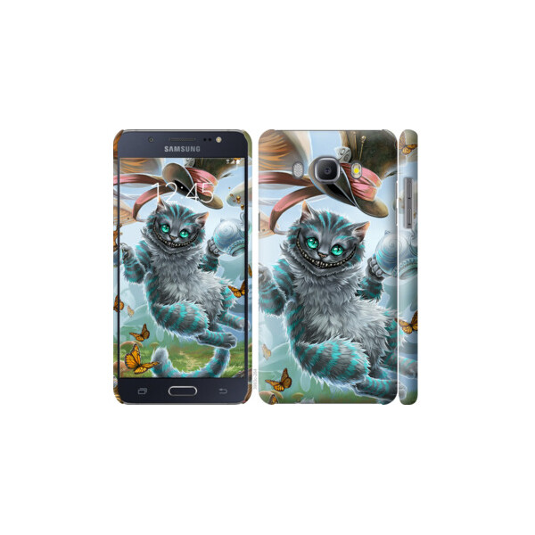 

Чехол на Samsung Galaxy J5 (2016) J510H Чеширский кот 2 3993c-264, Пластик глянцевый