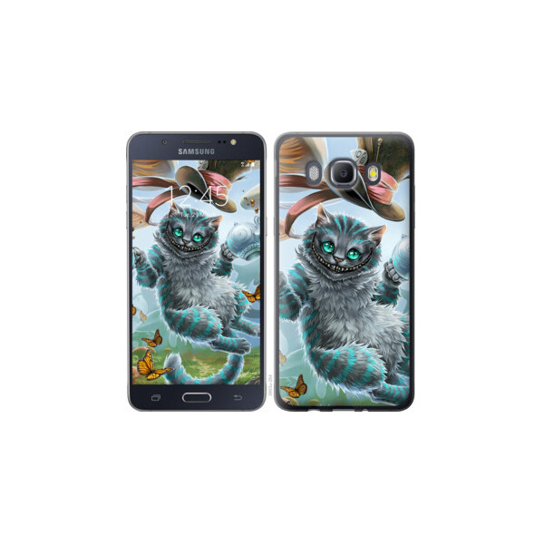 

Чехол на Samsung Galaxy J5 (2016) J510H Чеширский кот 2 3993t-264, 2D пластик