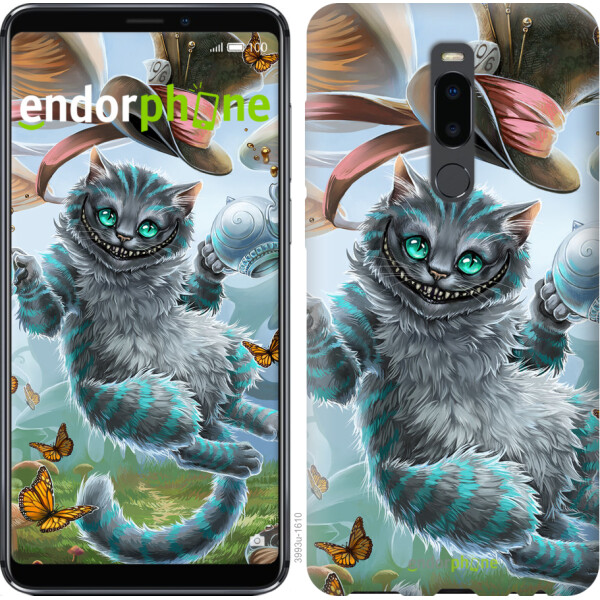 

Чехол на Meizu Note 8 Чеширский кот 2 3993u-1610, Силикон
