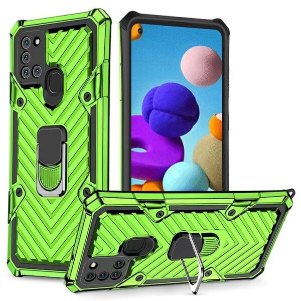 

Противоударный чехол Rukama на Oppo A12 цвет Зеленый (150992)