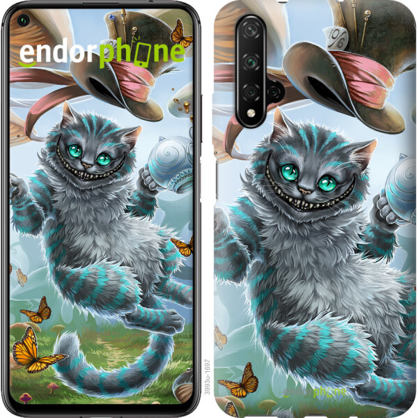 

Чехол на Huawei Honor 20 Чеширский кот 2 3993u-1697, Силикон