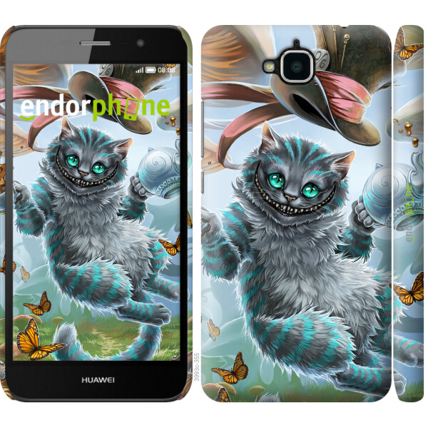 

Чехол на Huawei Y6 Pro Чеширский кот 2 3993u-355, Силикон
