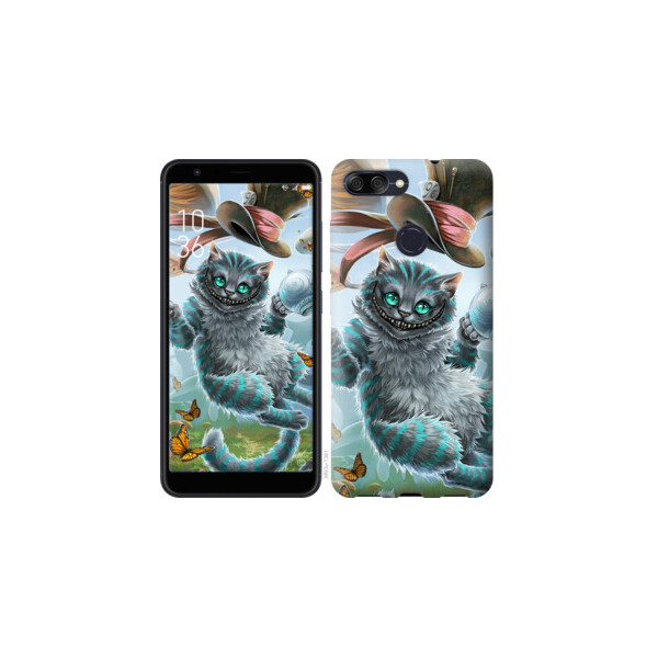 

Чехол на Asus ZenFone Max Plus M1 ZB570TL Чеширский кот 2 3993u-1361, Силикон