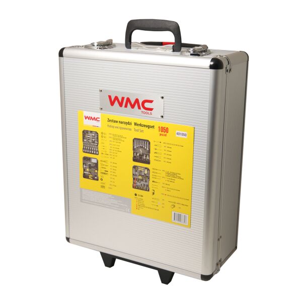 

Набор инструментов 1050 предметов 1/4 1/2 (6-гр.) WMC TOOLS 401050