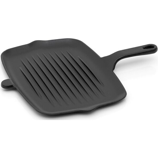 

Сковорода-гриль Fabiano G 3222 BLACK чугунная плоская 32х22 см
