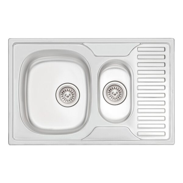 

Кухонная мойка Qtap 7850-B Satin 0,8 мм (QT7850BSAT08) SD00040999