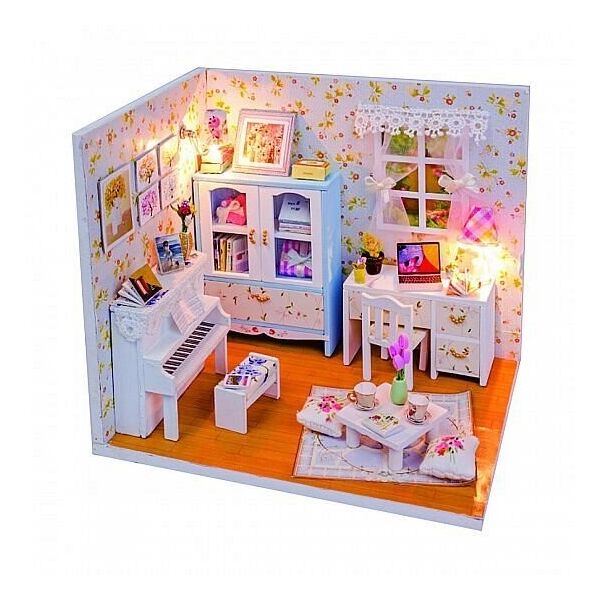 

Румбокс 3D конструктор DIY Cute Room M011 Hemiolas Room