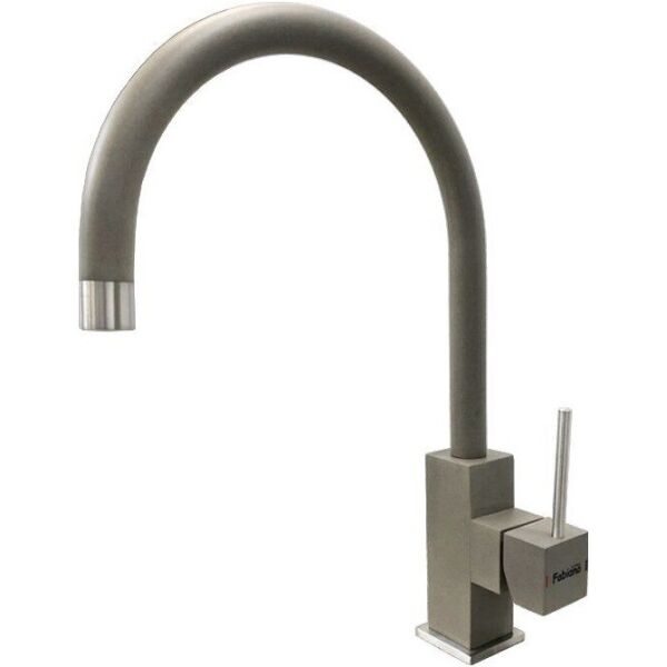 

Смеситель кухонный Fabiano FKM 50 S/Steel Beton бетон