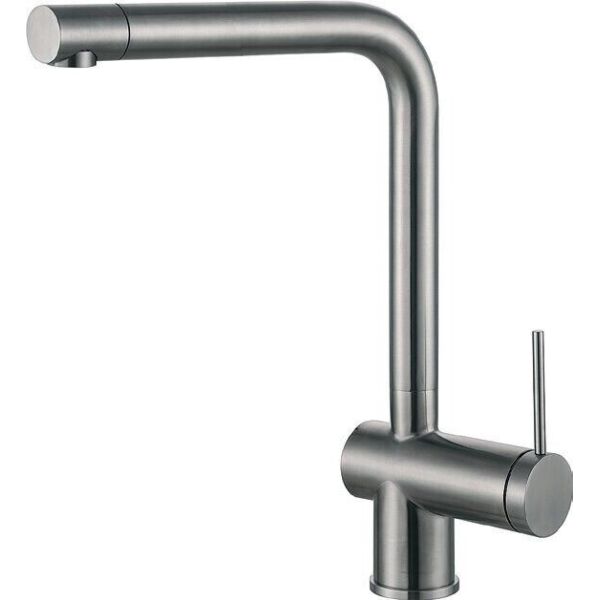 

Смеситель кухонный Fabiano FKM 55 SS Inox нержавеющая сталь