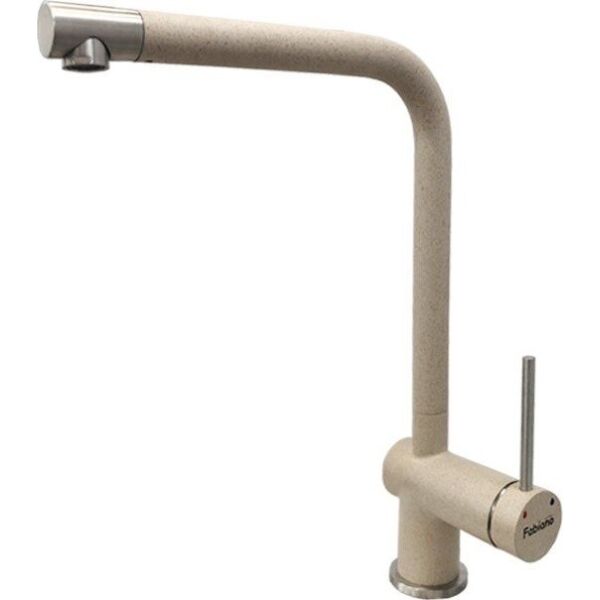 

Смеситель кухонный Fabiano FKM 55 SS Beige песочный