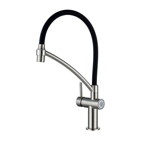 

Смеситель кухонный Fabiano FKMS 60 Inox нержавеющая сталь