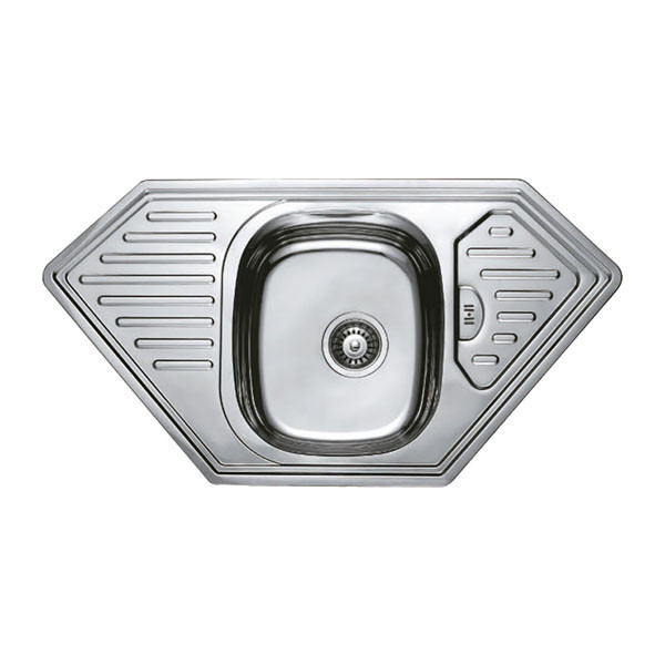 

Мойка кухонная HAIBA 95x50 satin HB0656
