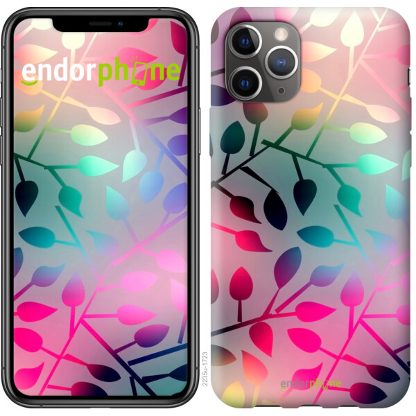 

Чехол на iPhone 11 Pro Max Листья 2235m-1723, Пластик матовый
