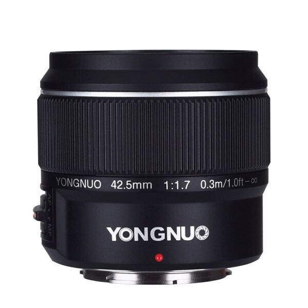 

Объектив Yongnuo YN42.5mm F1.7M для байонета Micro 4/3