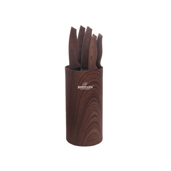 

Набор кухонных ножей Bohmann BH-6165-Brown 6 предметов коричневый