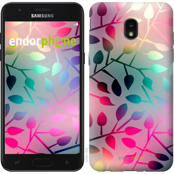 

Чехол на Samsung Galaxy J7 2018 Листья 2235u-1502, Силикон