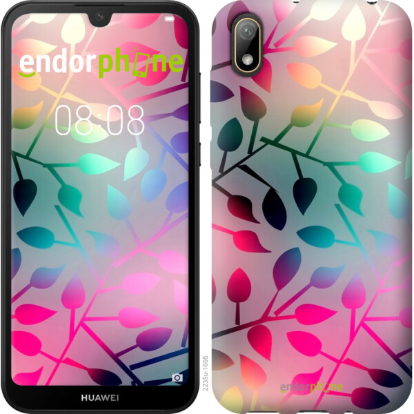 

Чехол на Huawei Y5 2019 Листья 2235u-1695, Силикон