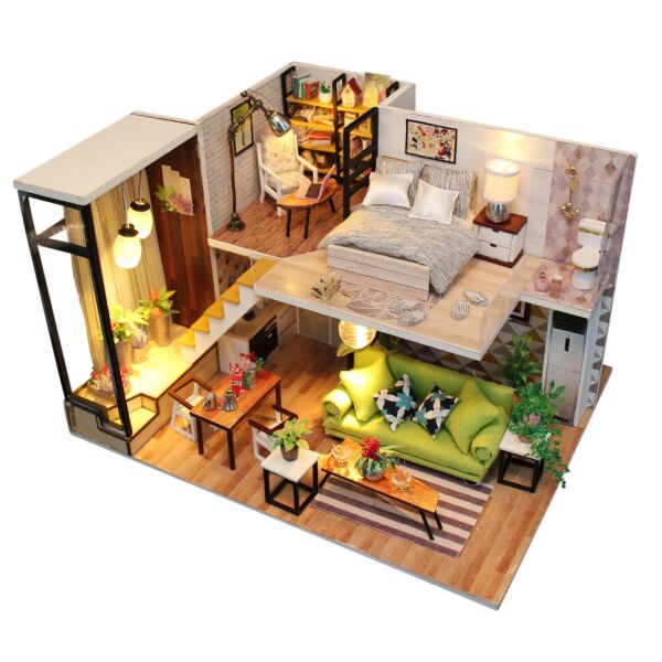 

Румбокс 3D конструктор DIY Cute Room M030 Enjoy the Romantic Nordic