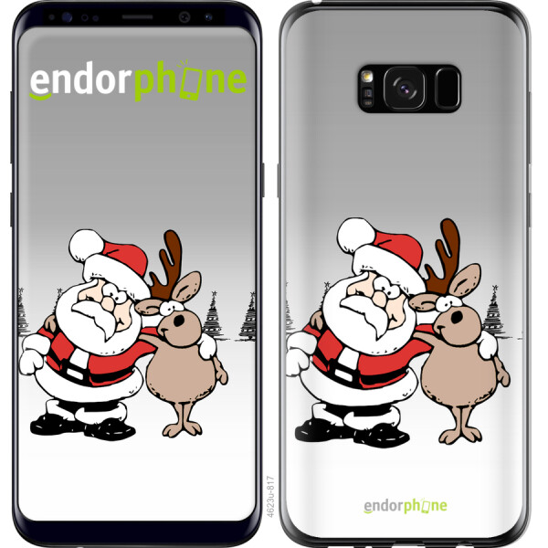 

Чехол на Samsung Galaxy S8 Plus Новогодний 10 4623t-817, 2D пластик