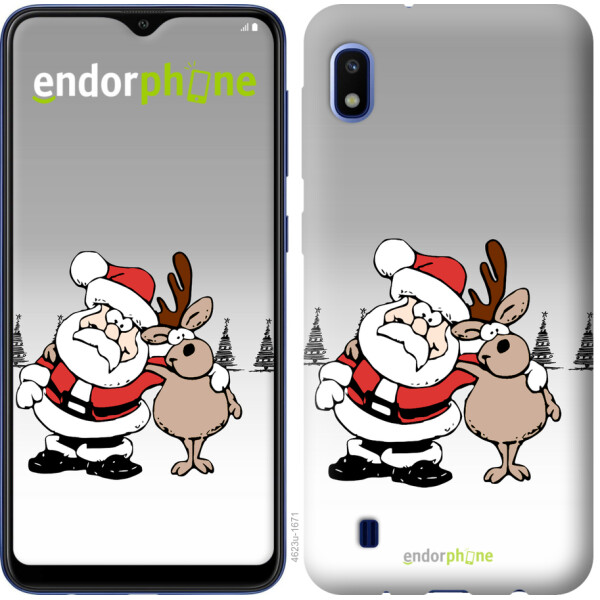 

Чехол на Samsung Galaxy A10 2019 A105F Новогодний 10 4623u-1671