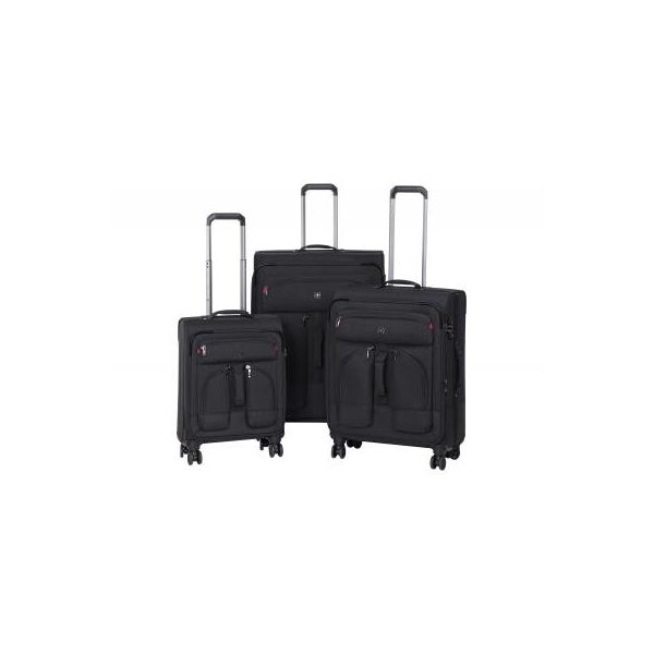 

Набор чемоданов Wenger Deputy Set 20+24+29 Black (604366)