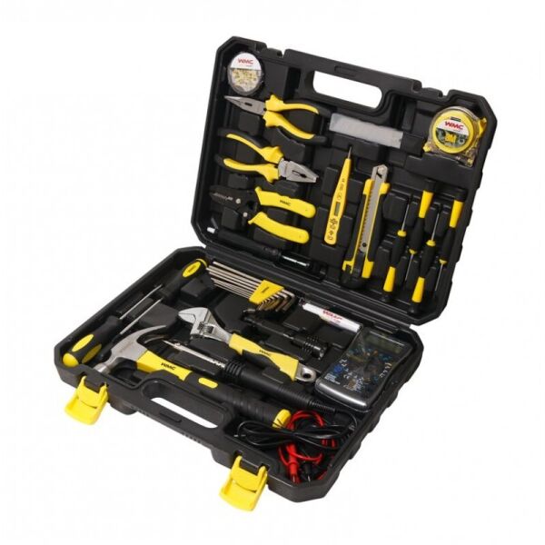 

Набор инструментов 34 предмета, для электрика WMC TOOLS 1034