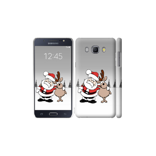

Чехол на Samsung Galaxy J5 (2016) J510H Новогодний 10 4623c-264, Пластик глянцевый