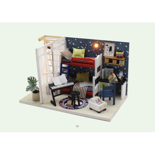 

Румбокс 3D конструктор DIY Cute Room S901 Children's room