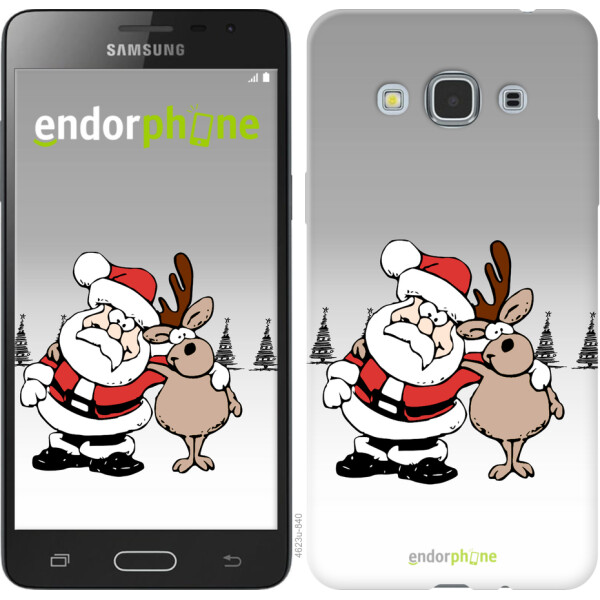 

Чехол на Samsung Galaxy J3 Pro Новогодний 10 4623u-840, Силикон