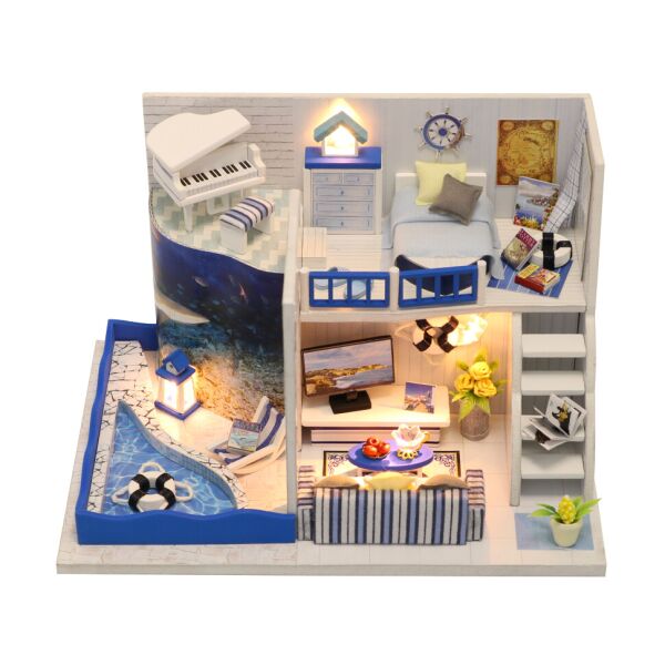 

Румбокс 3D конструктор DIY Cute Room M040 Sea breeze