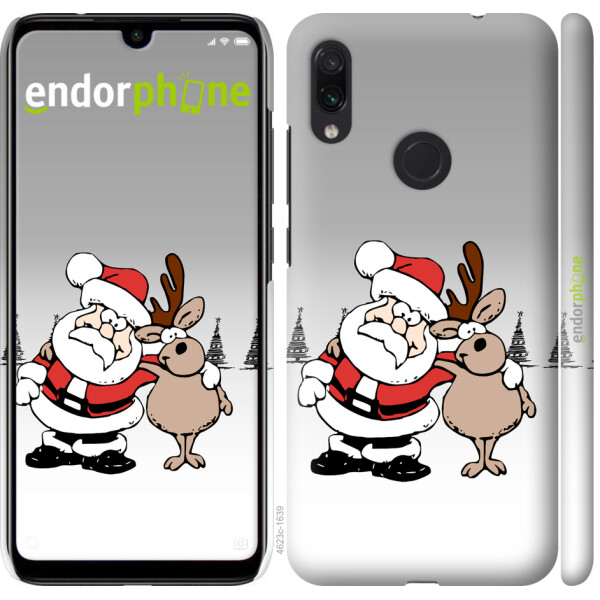 

Чехол на Xiaomi Redmi Note 7 Новогодний 10 4623u-1639, Силикон