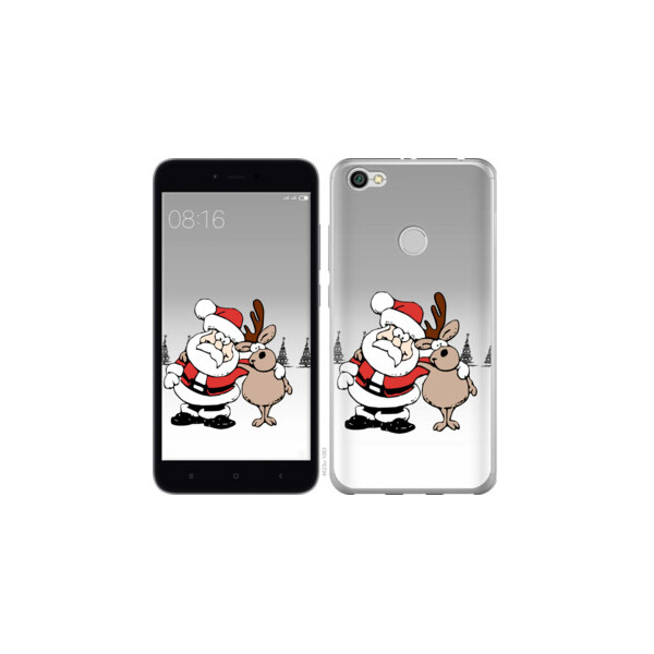 

Чехол на Xiaomi Redmi Note 5A Prime Новогодний 10 4623u-1063, Силикон