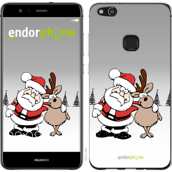 

Чехол на Huawei P10 Lite Новогодний 10 4623u-896, Силикон