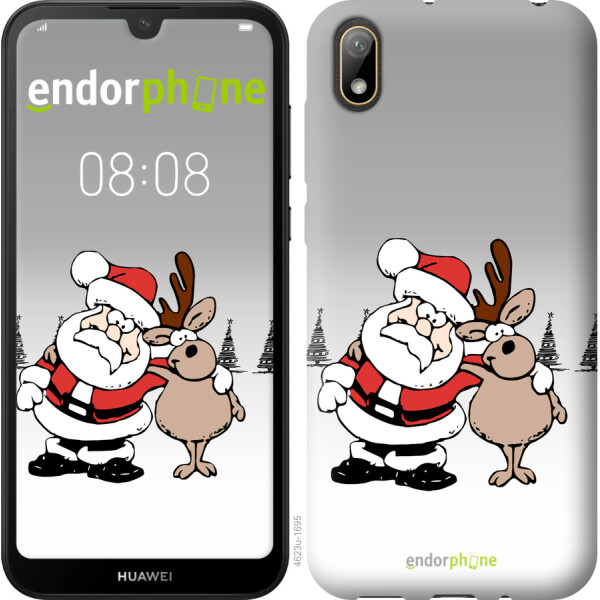 

Чехол на Huawei Y5 2019 Новогодний 10 4623u-1695, Силикон