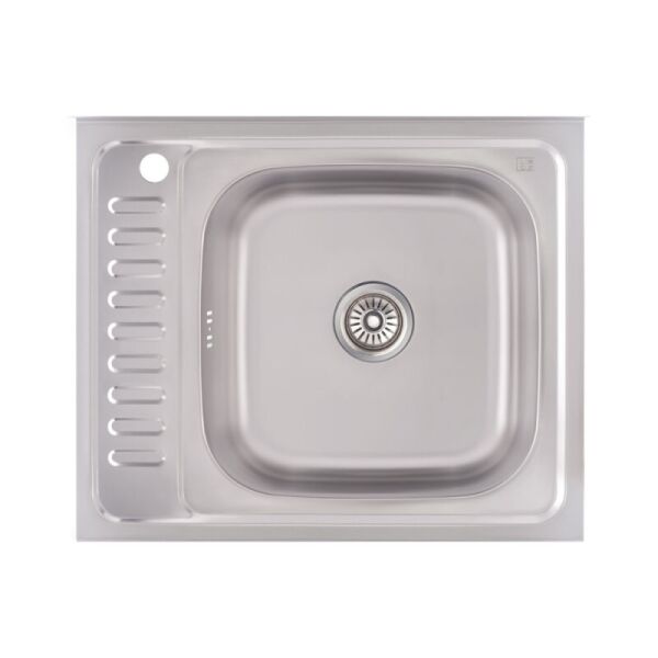 

Кухонная мойка Lidz 6050-R Decor 0,6 мм (LIDZ6050R06DEC) SD00037177