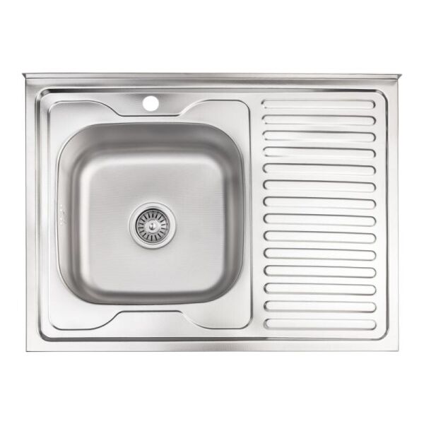 

Кухонная мойка Lidz 6080-L Decor 0,8 мм (LIDZ6080LDEC08) SD00040398