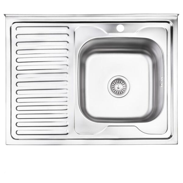 

Кухонная мойка Lidz 6080-R Decor 0,8 мм (LIDZ6080RDEC08) SD00040399