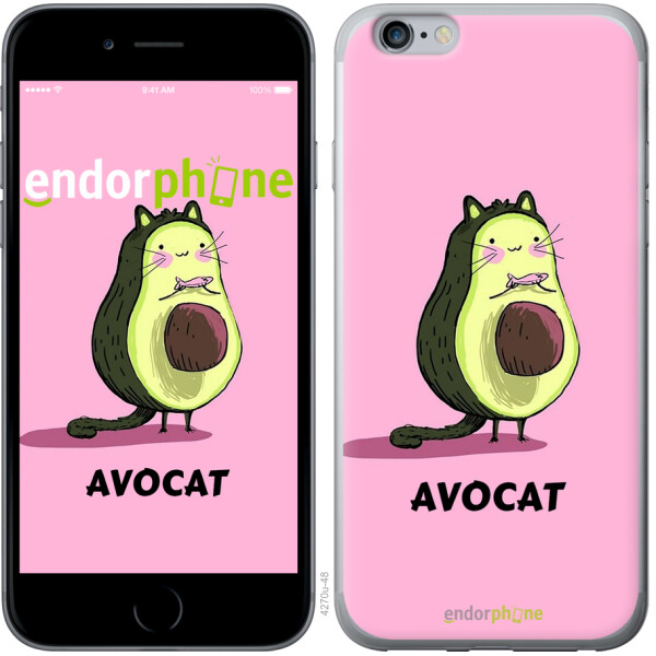 

Чехол на iPhone 6 Plus Avocat 4270t-48, 2D пластик