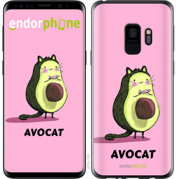 

Чехол на Samsung Galaxy S9 Avocat 4270m-1355, Пластик матовый