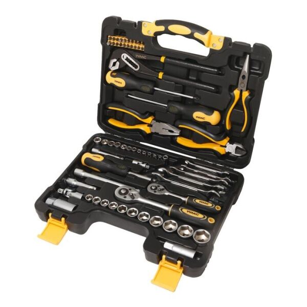 

Набор инструментов 65 предметов 1/4 3/8(6гр.)(4-24мм) WMC TOOLS 3065