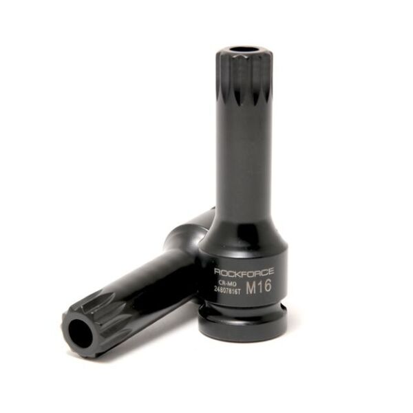 

Головка-бита SPLINE ударная M14 с отверстием, 1/2 ROCKFORCE RF-24807814T
